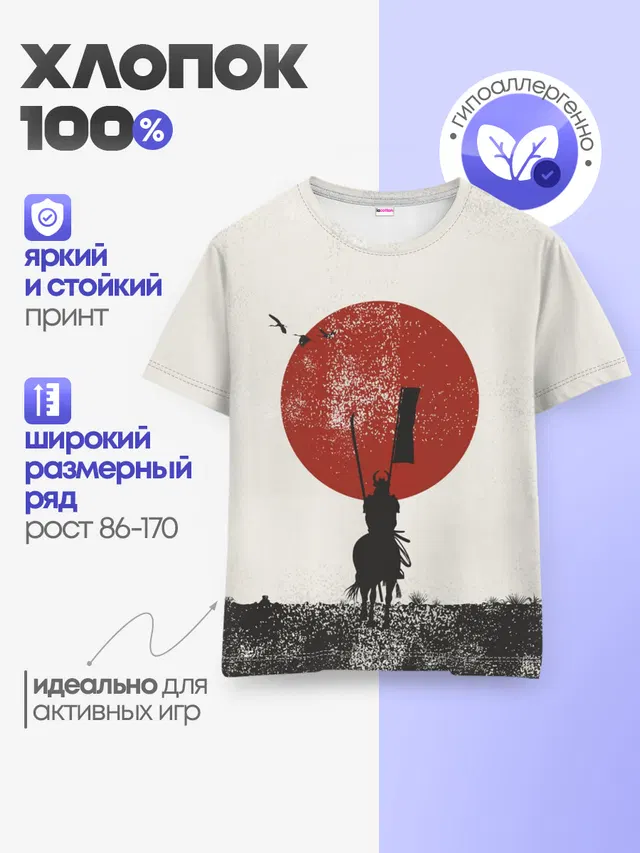 Детская базовая футболка