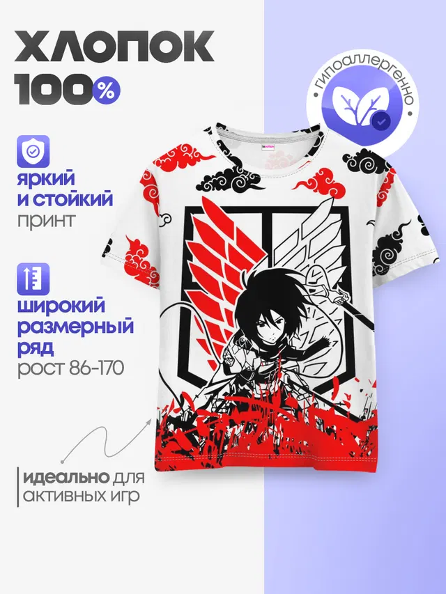 Детская базовая футболка