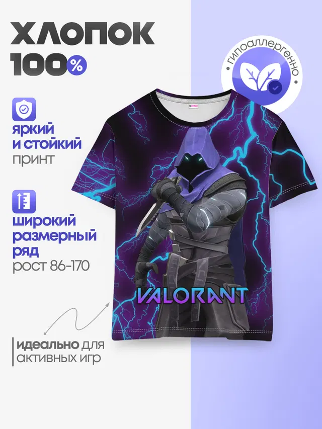 Детская базовая футболка