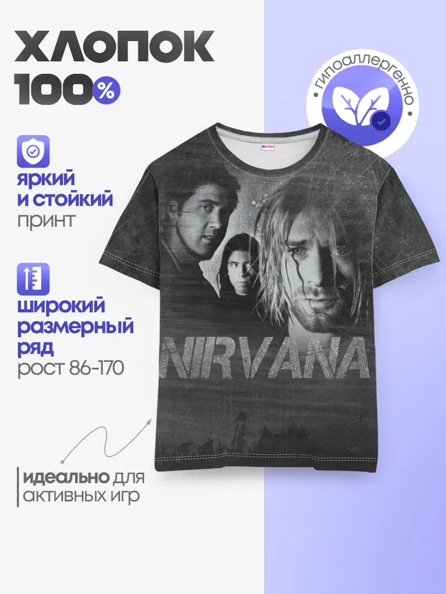 Детская базовая футболка