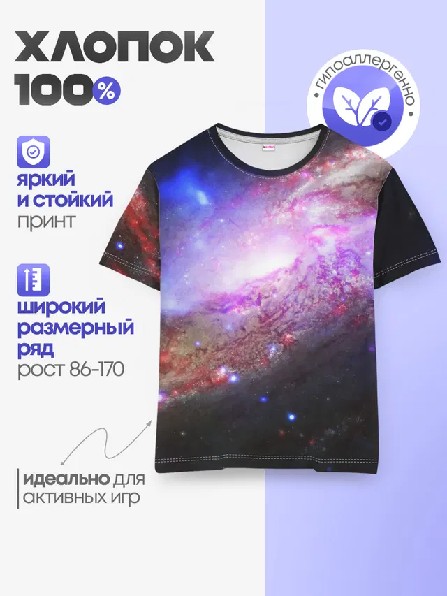 Детская базовая футболка