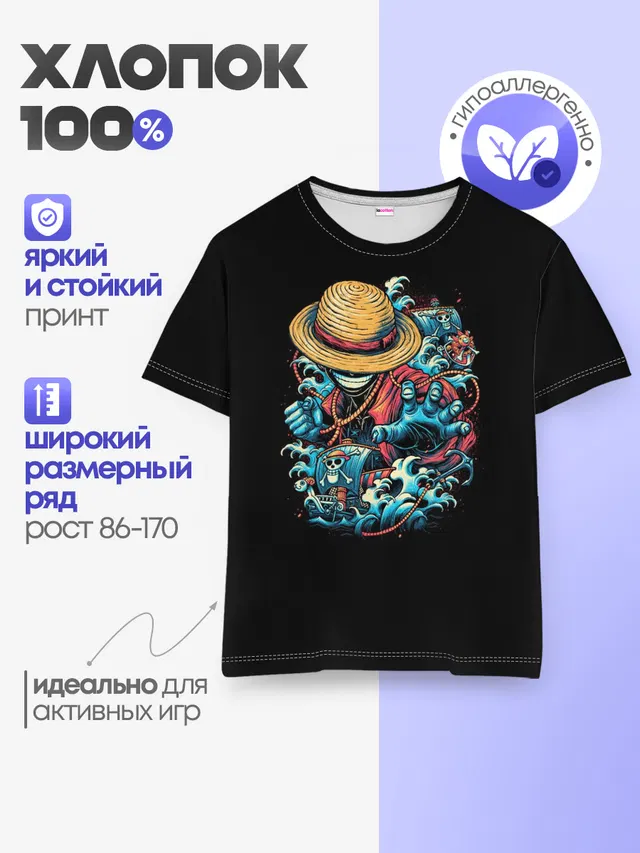 Детская базовая футболка