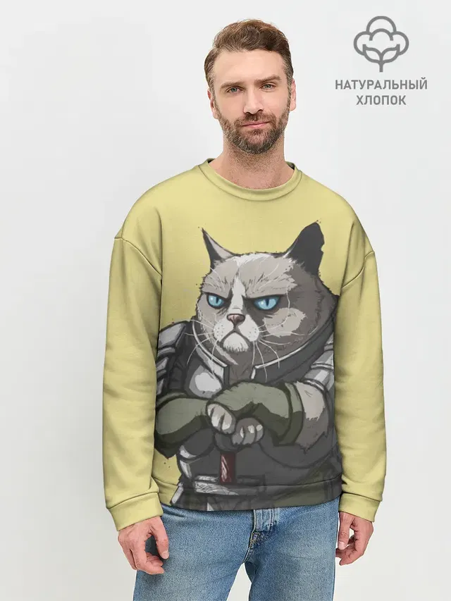 Мужской свитшот базовый