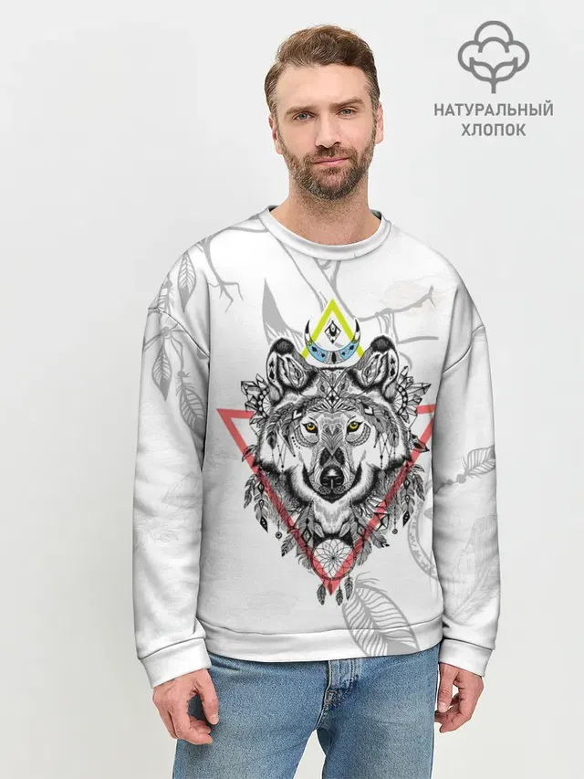 Мужской свитшот базовый