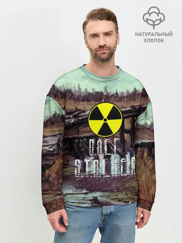 Мужской свитшот базовый