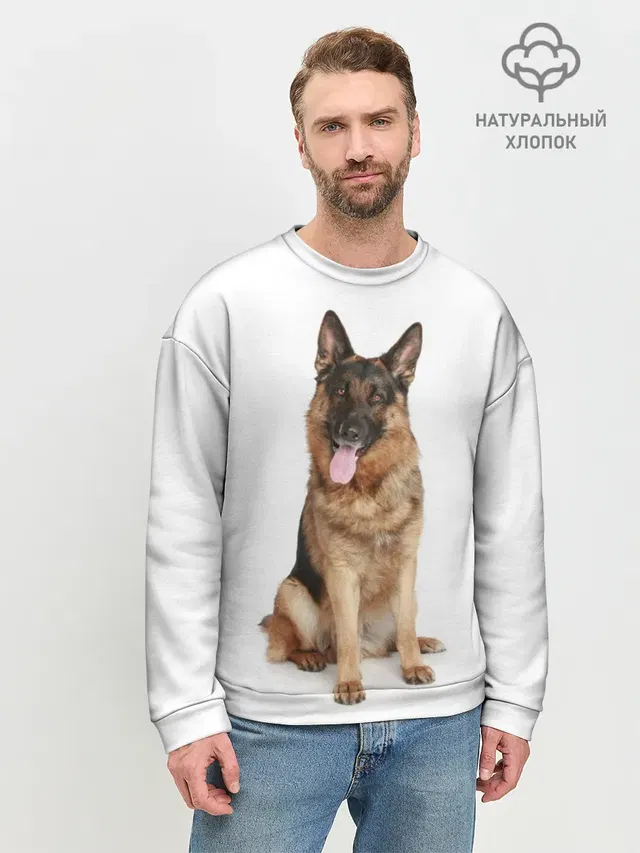 Мужской свитшот базовый