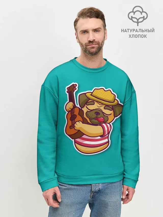 Мужской свитшот базовый