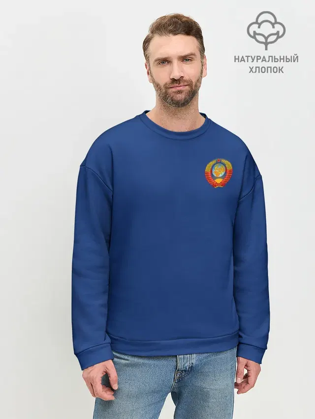 Мужской свитшот базовый