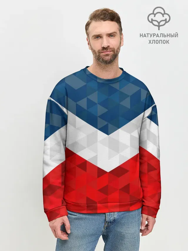 Мужской свитшот базовый