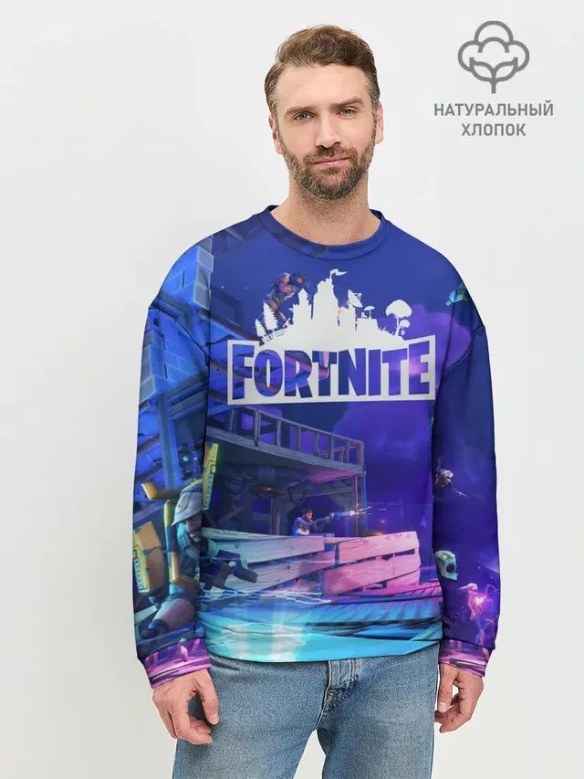 Мужской свитшот базовый