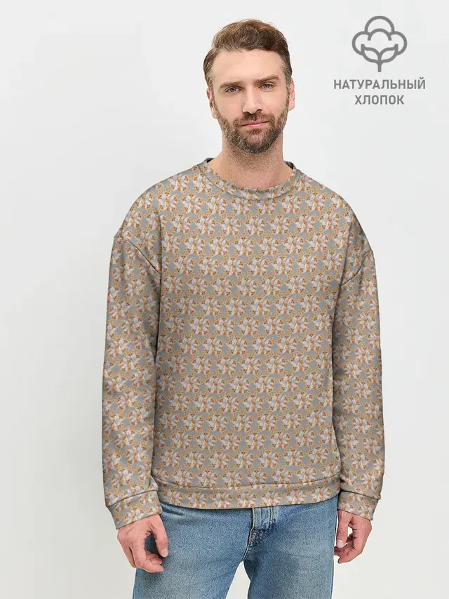 Лисы узор