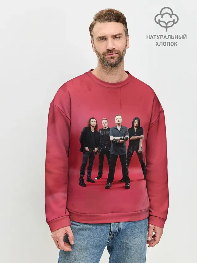 Мужской свитшот базовый