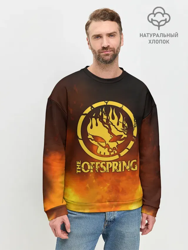 Мужской свитшот базовый с принтом «Offspring — The Offspring»
