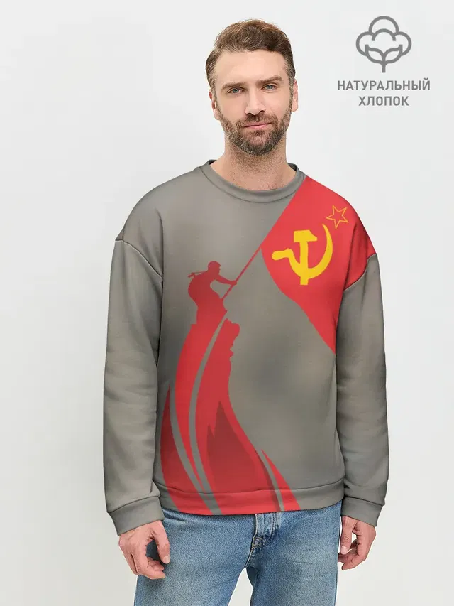 Мужской свитшот базовый