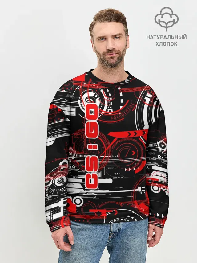 Мужской свитшот базовый