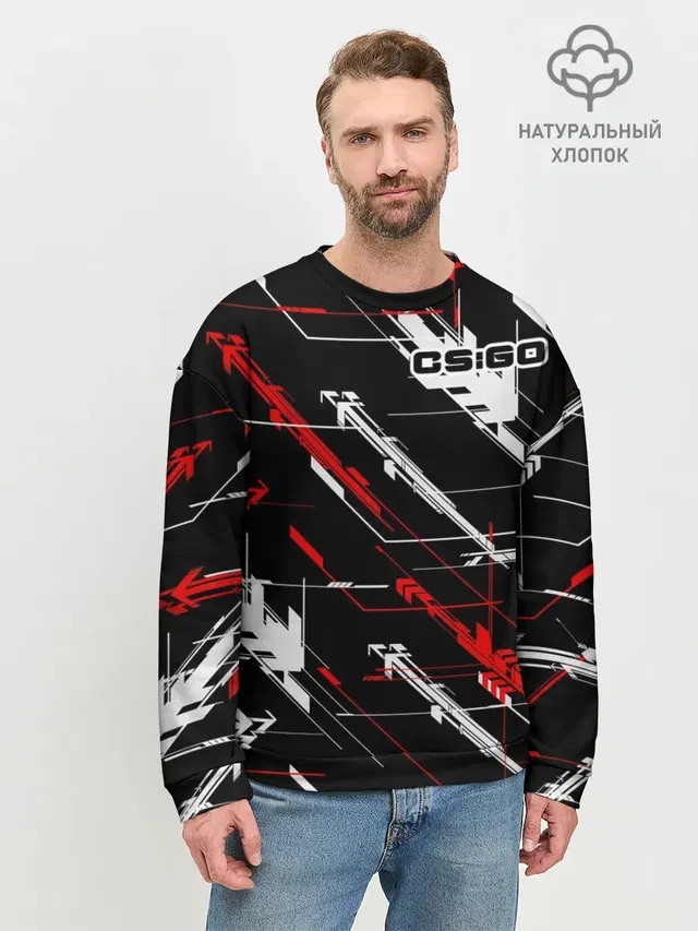 Мужской свитшот базовый