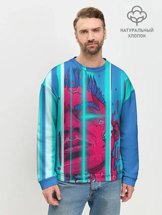 Мужской свитшот базовый