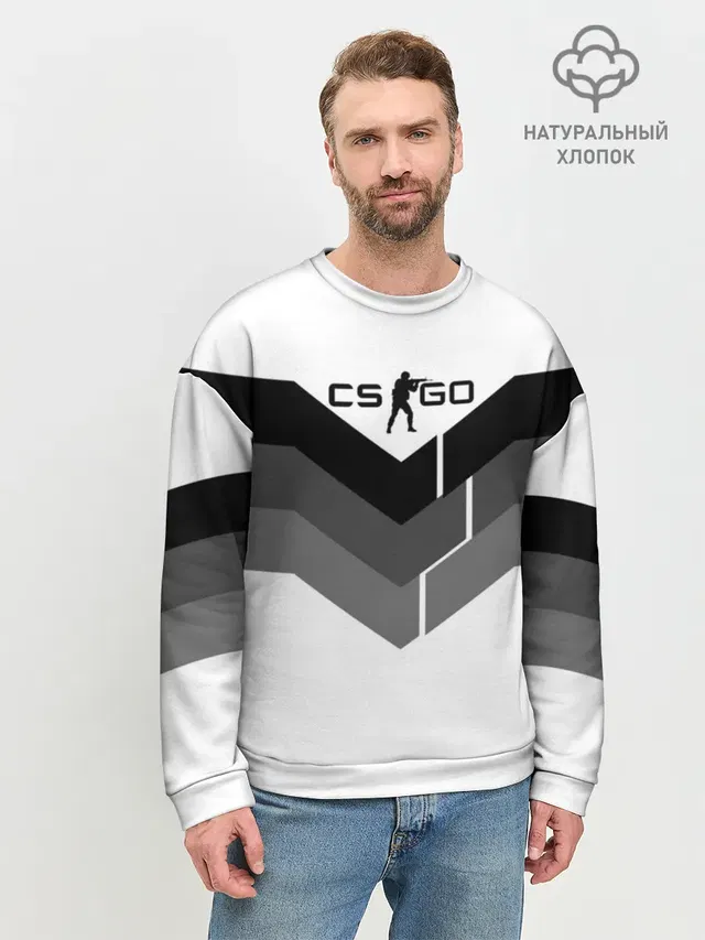 Мужской свитшот базовый