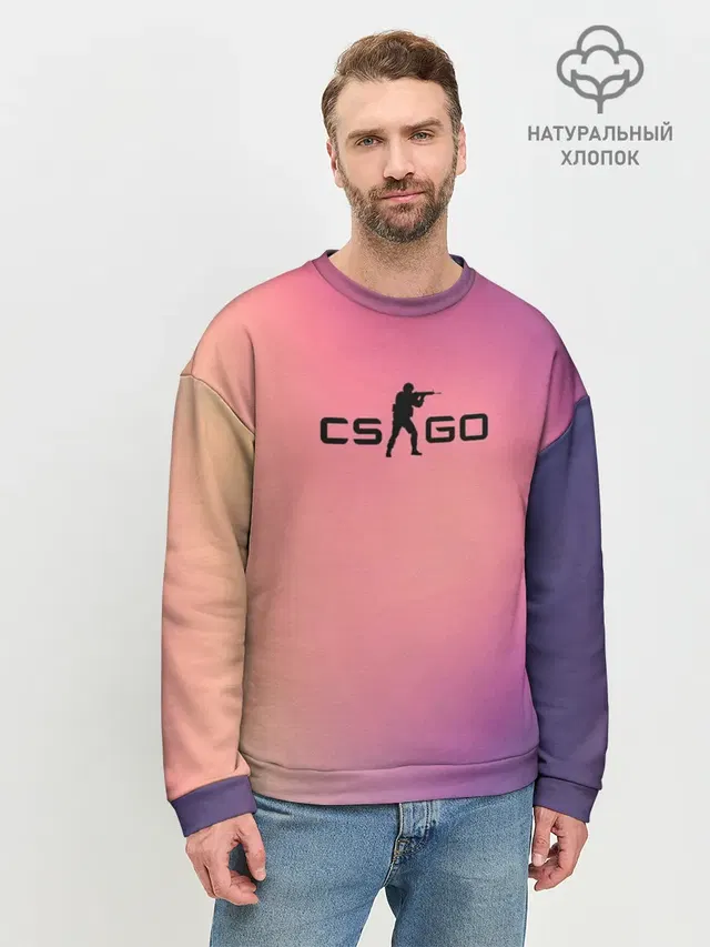 Мужской свитшот базовый