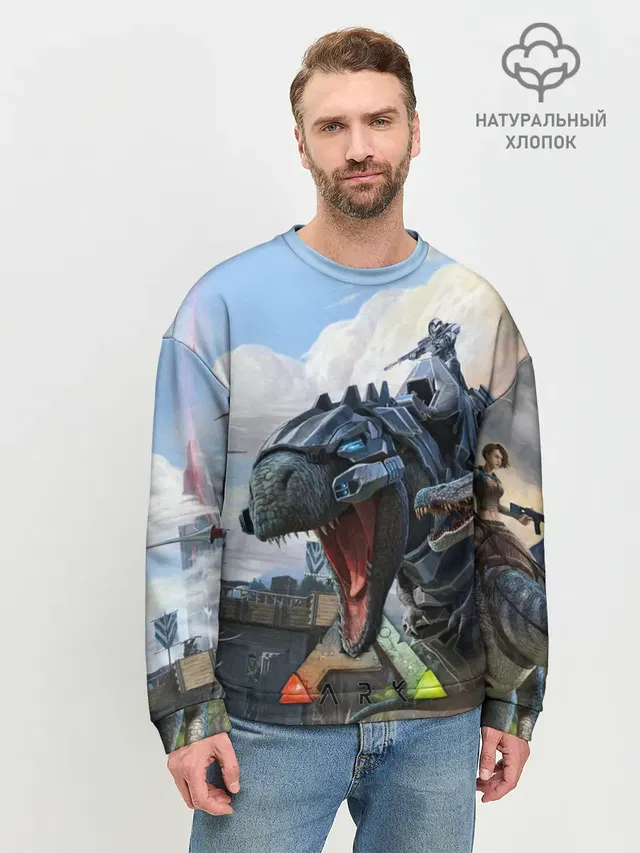 Мужской свитшот базовый
