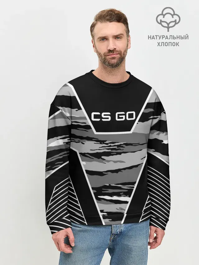 Мужской свитшот базовый