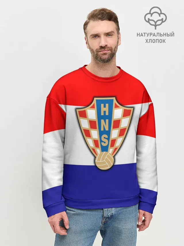 Мужской свитшот базовый