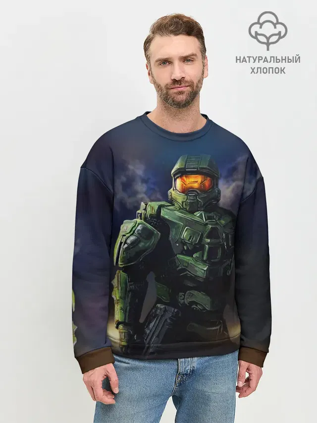 Мужской свитшот базовый