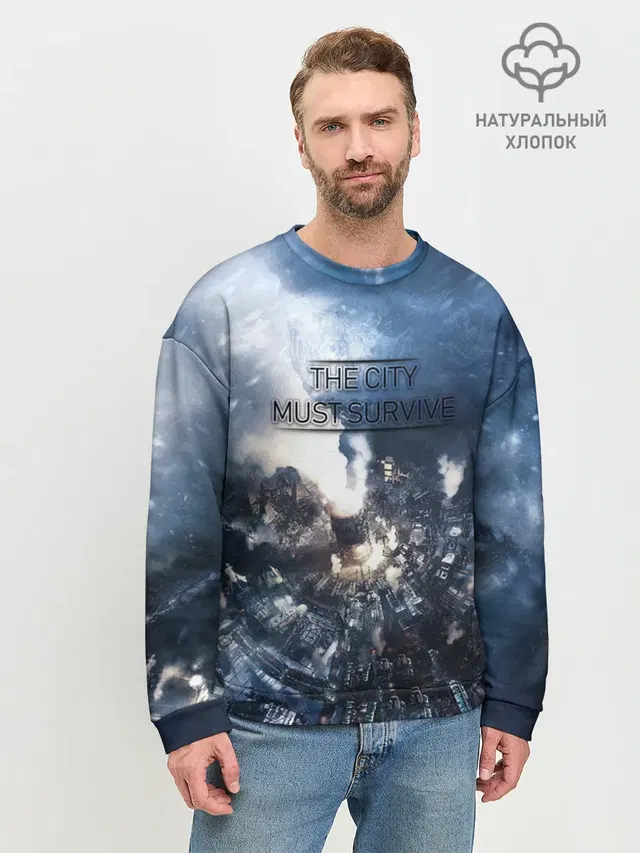 Мужской свитшот базовый