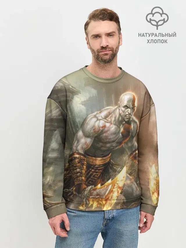 Мужской свитшот базовый