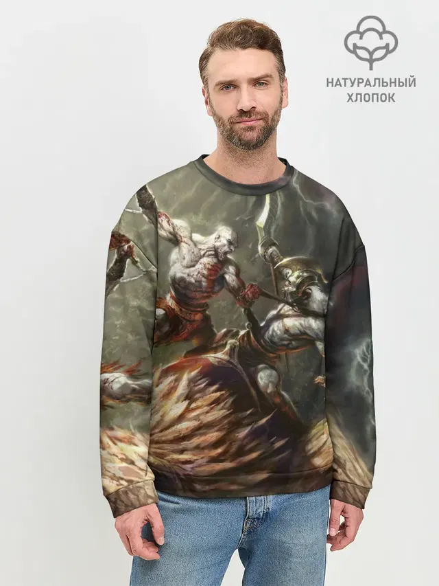 Мужской свитшот базовый
