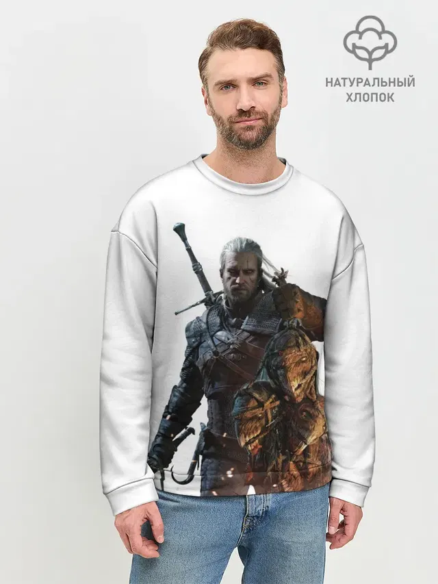 Мужской свитшот базовый