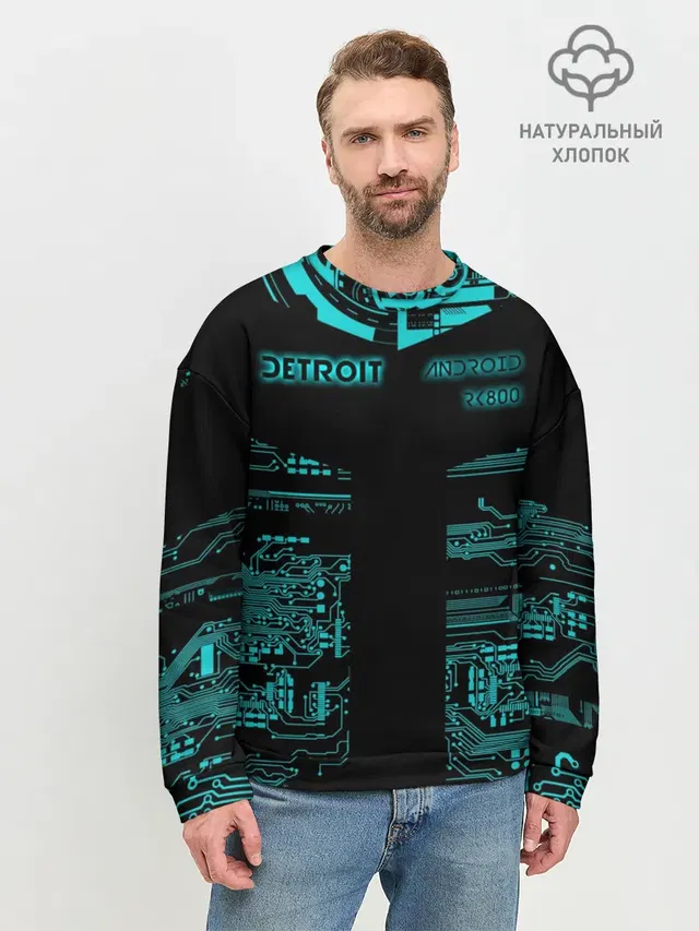 Мужской свитшот базовый