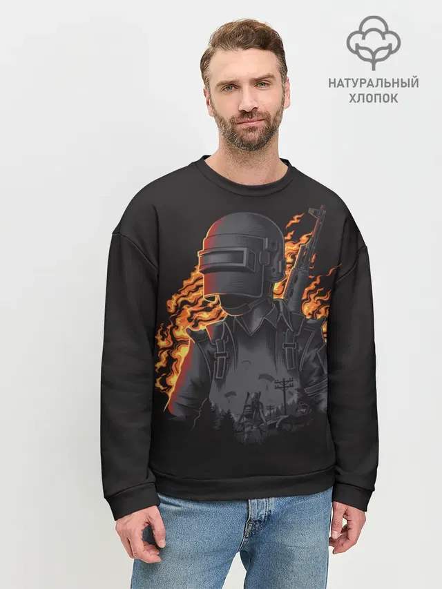 Мужской свитшот базовый