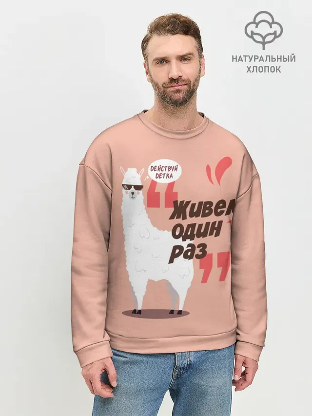 Мужской свитшот базовый
