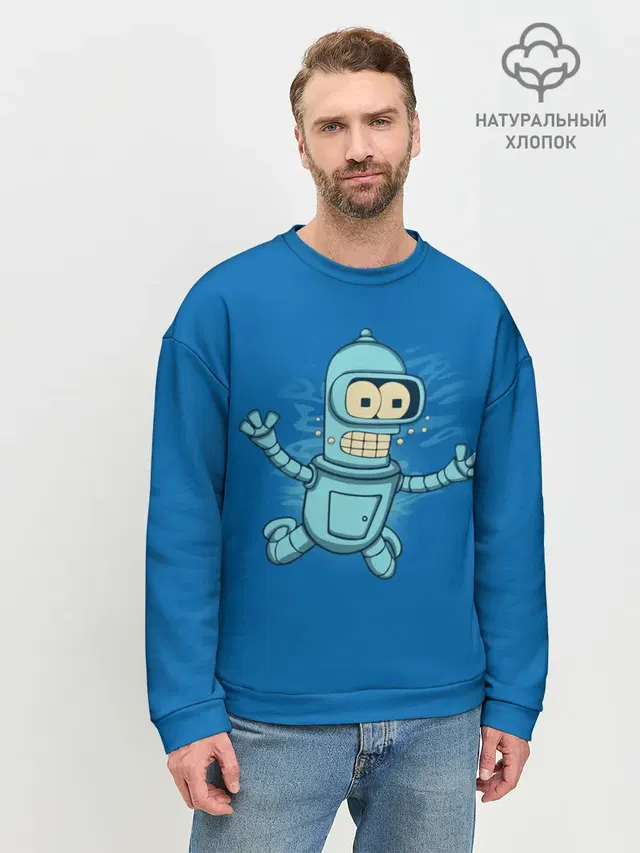 Мужской свитшот базовый