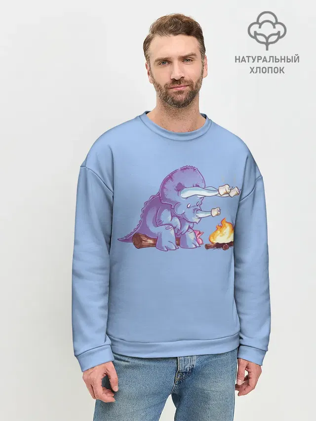 Мужской свитшот базовый