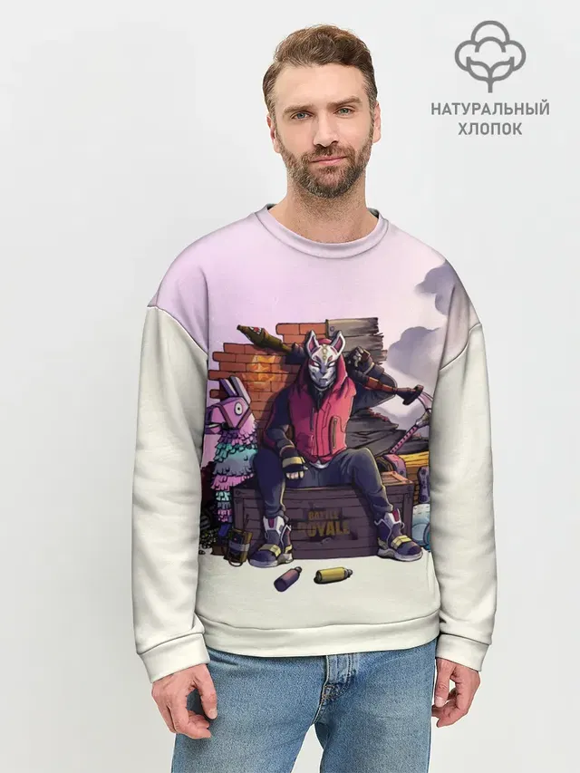 Мужской свитшот базовый
