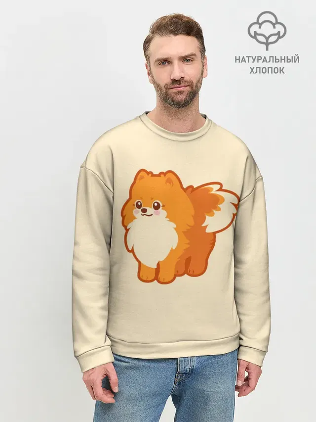 Мужской свитшот базовый