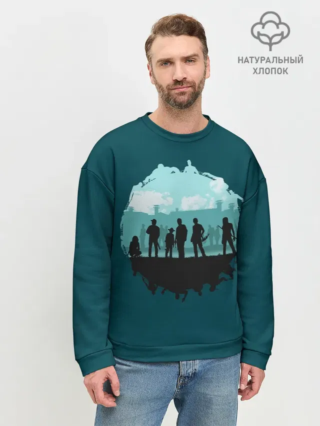 Мужской свитшот базовый