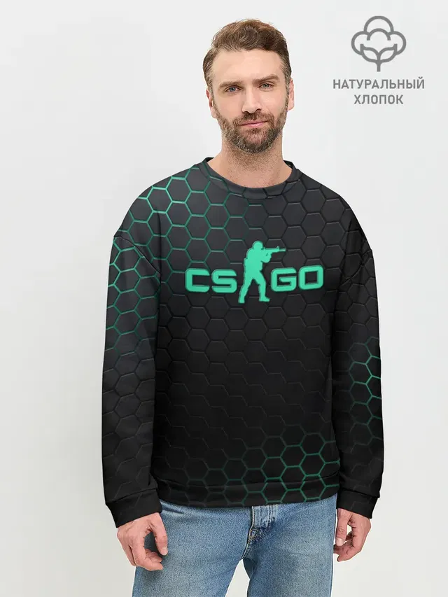 Мужской свитшот базовый