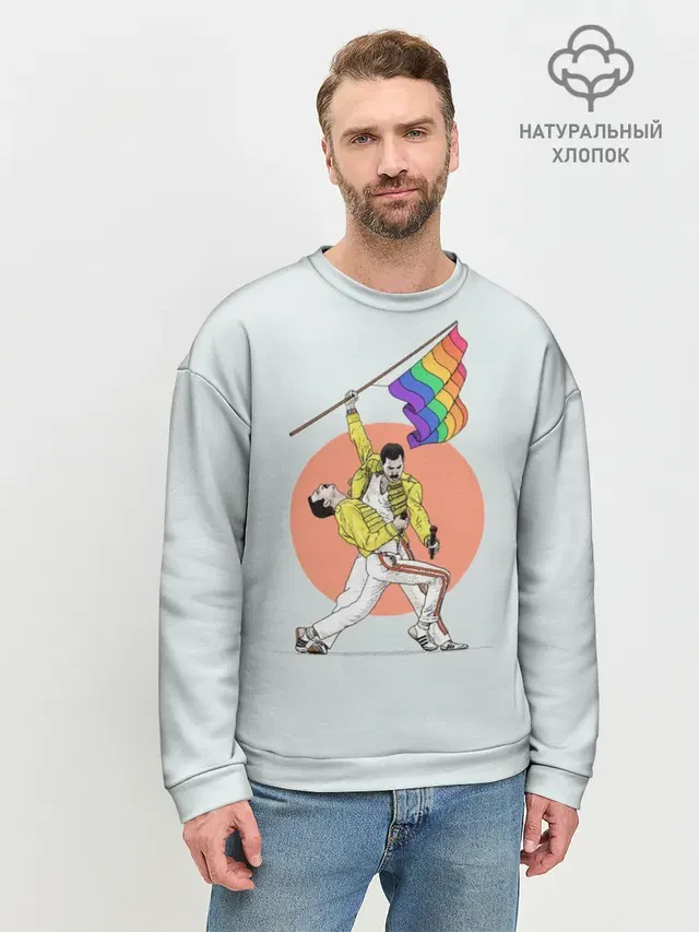 Мужской свитшот базовый