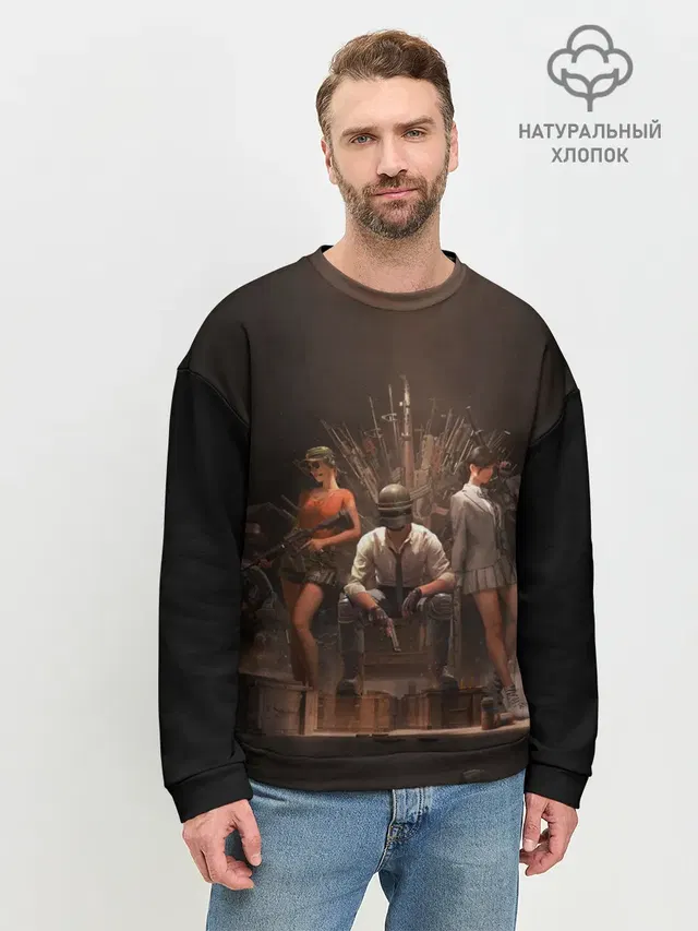 Мужской свитшот базовый