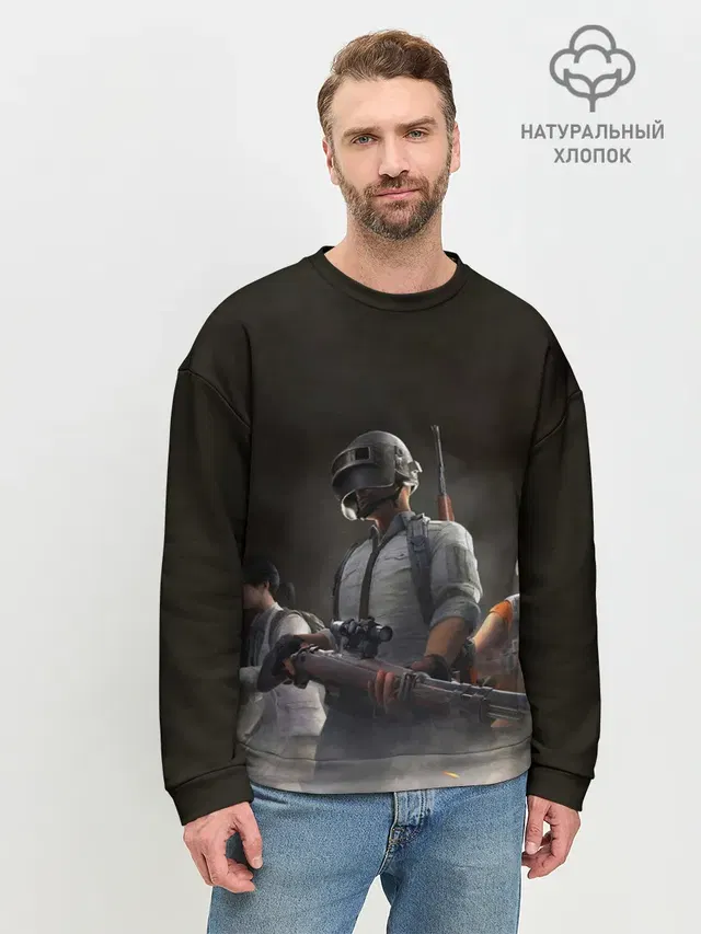 Мужской свитшот базовый