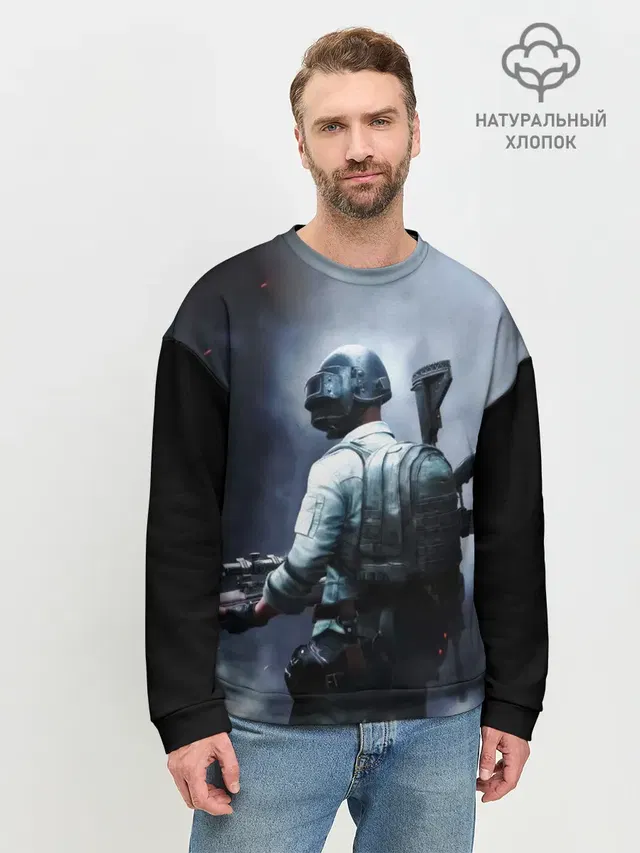 Мужской свитшот базовый