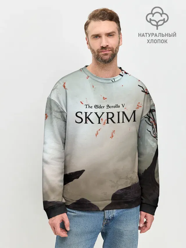 Мужской свитшот базовый