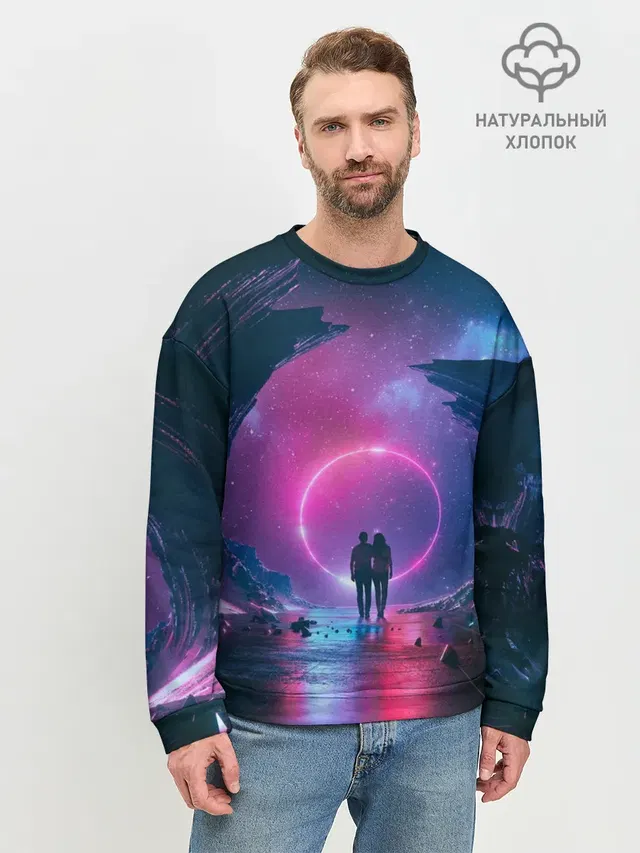 Мужской свитшот базовый