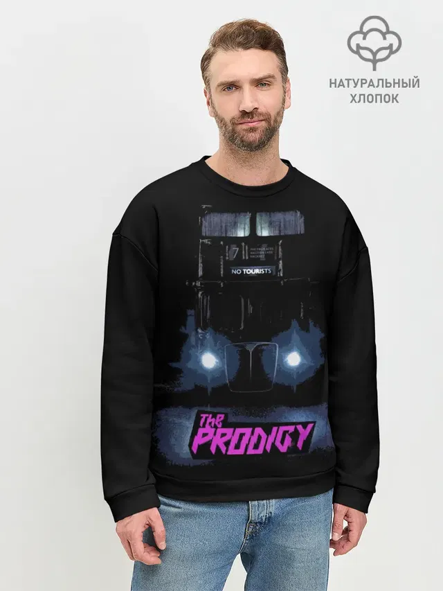 Мужской свитшот базовый с принтом «Prodigy — The Prodigy»
