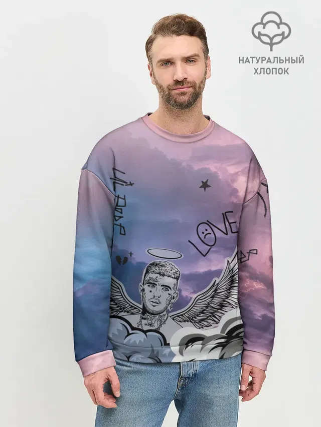 Мужской свитшот базовый