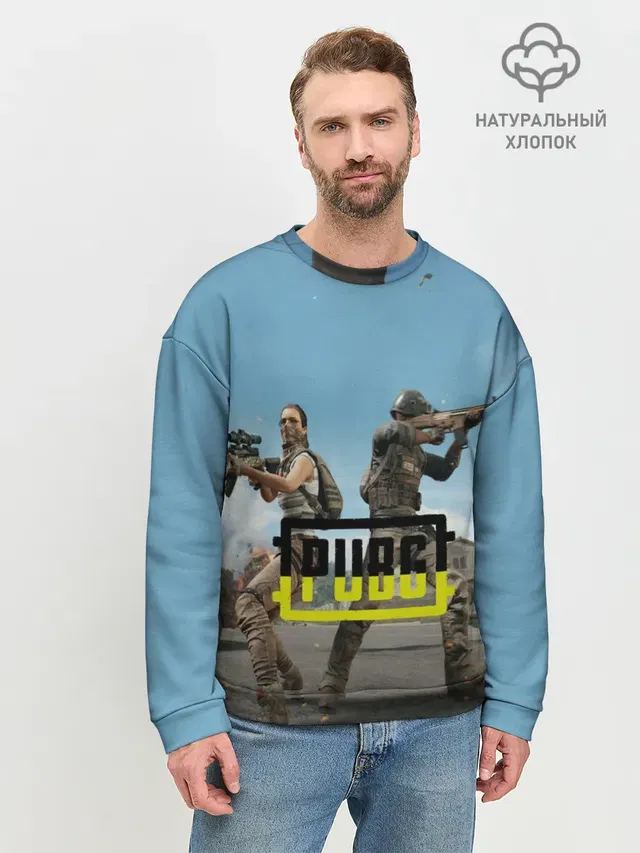 Мужской свитшот базовый