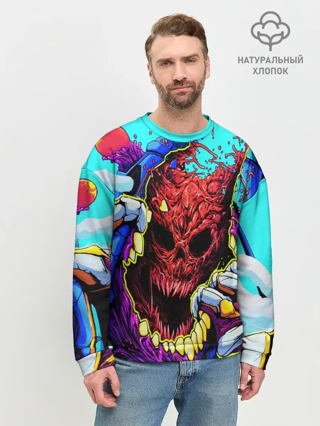 Мужской свитшот базовый